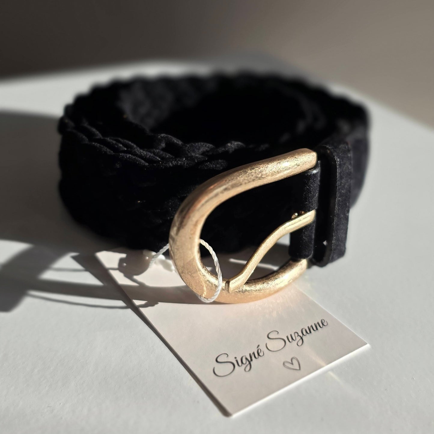 Ceinture tressée