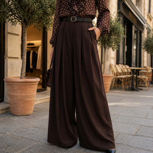 Pantalon large et fluide Pam