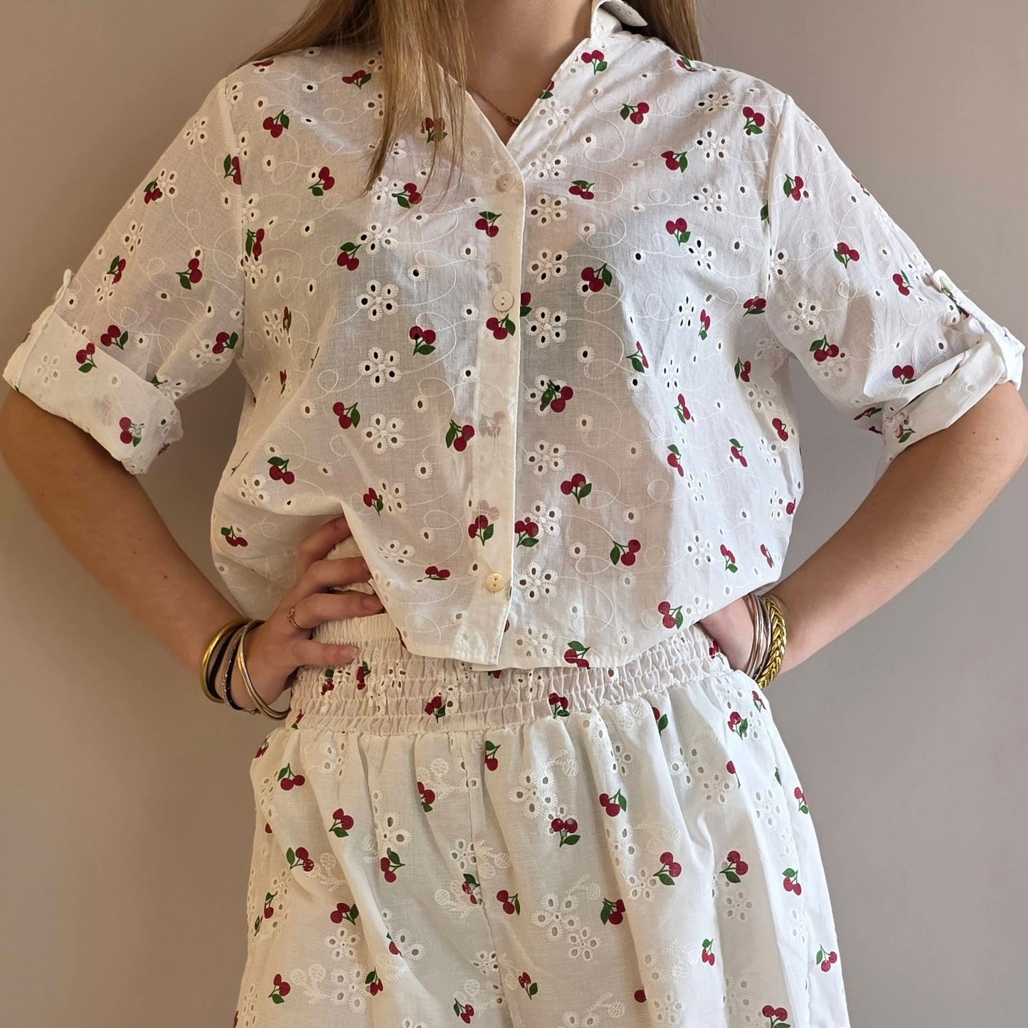 Chemise coton fruité