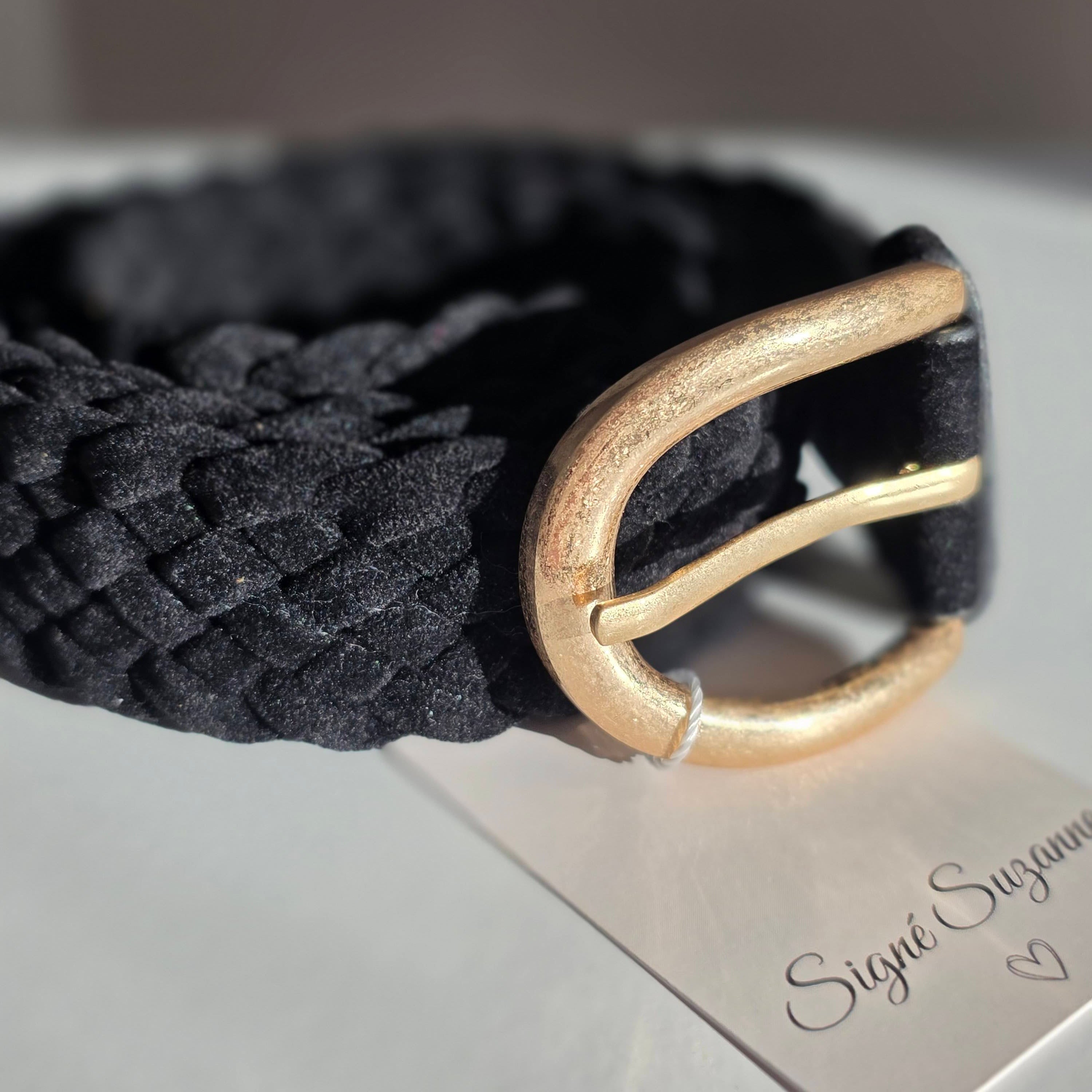 Ceinture tressée