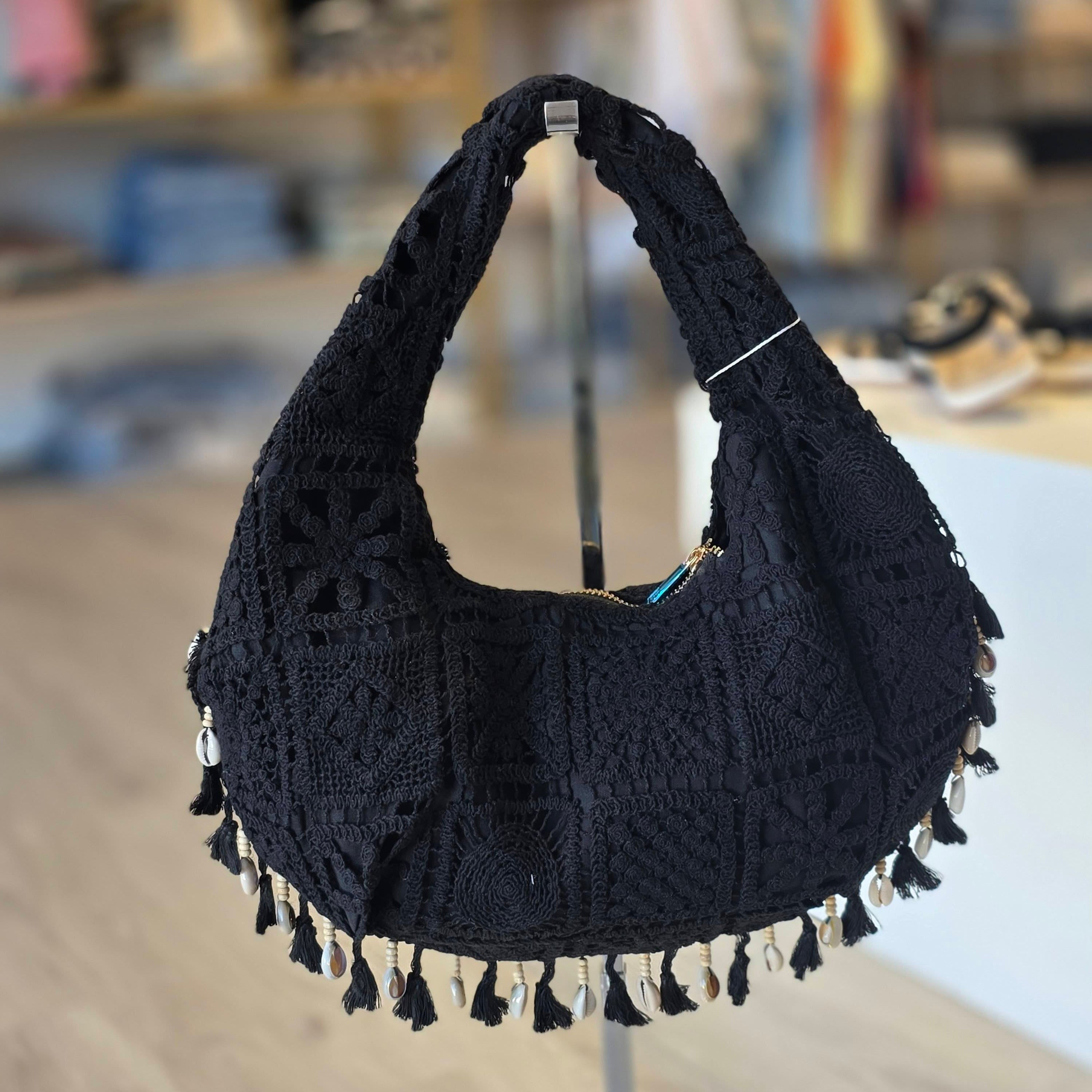 Sac bohème coquillages