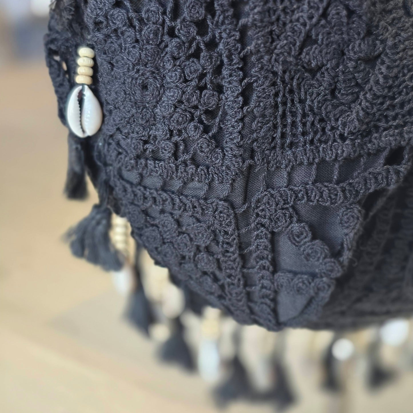 Sac bohème coquillages