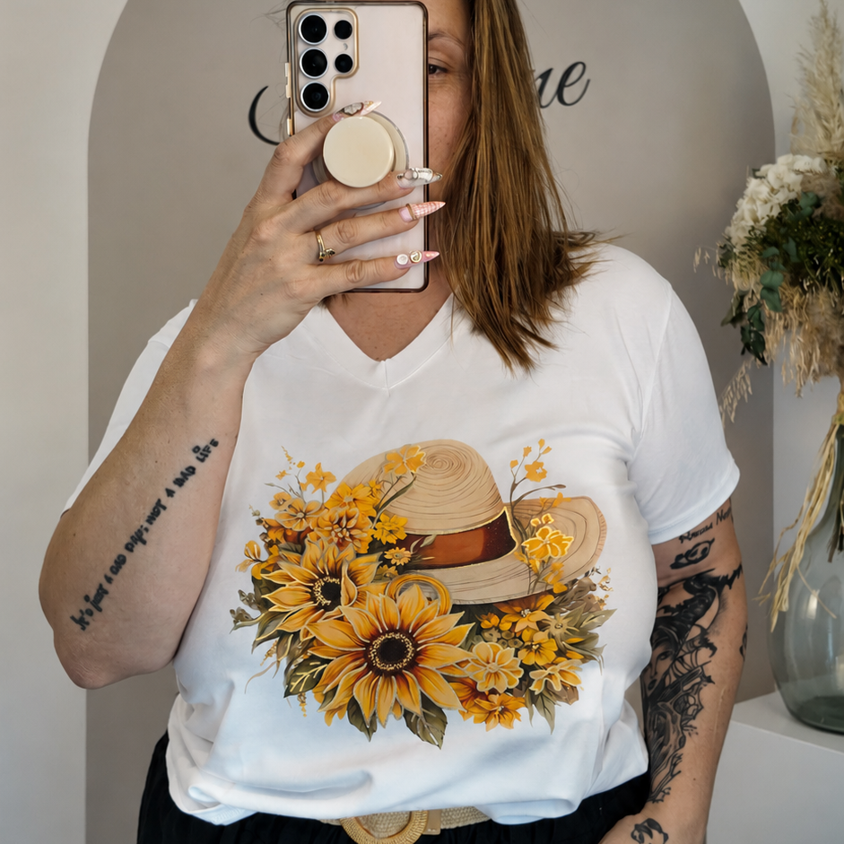 T-shirt floqué petit modèle
