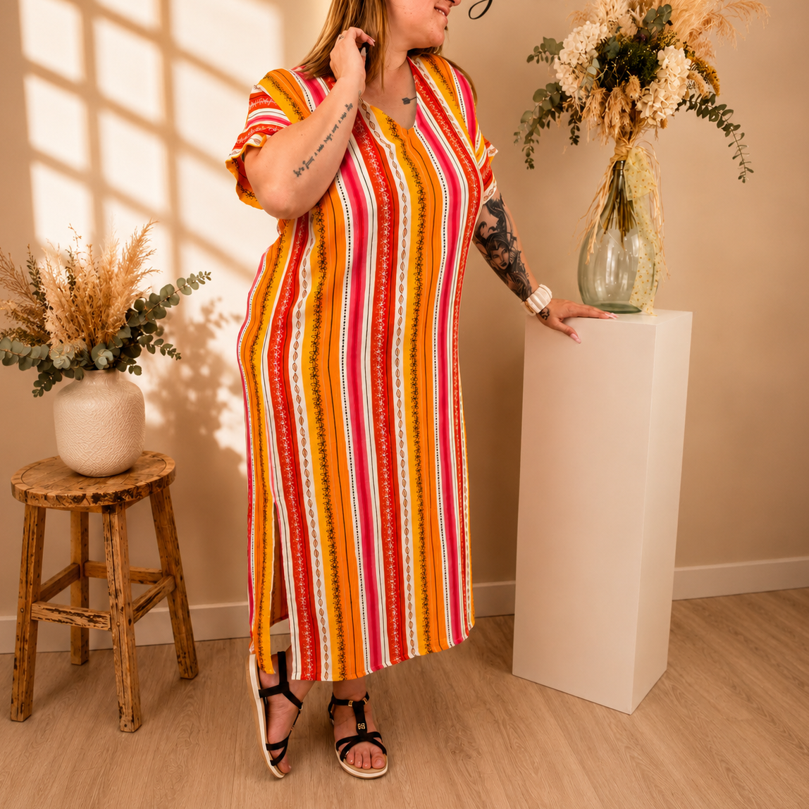 Robe colorée Vita