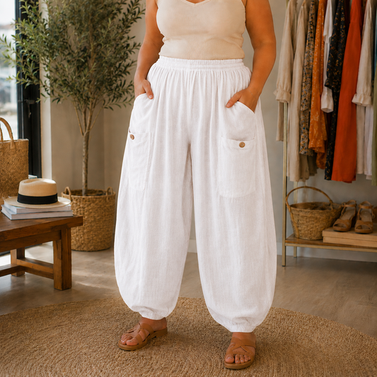 Pantalon baggy Largo