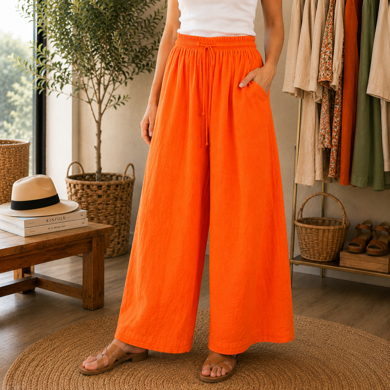 Pantalon droit Léo