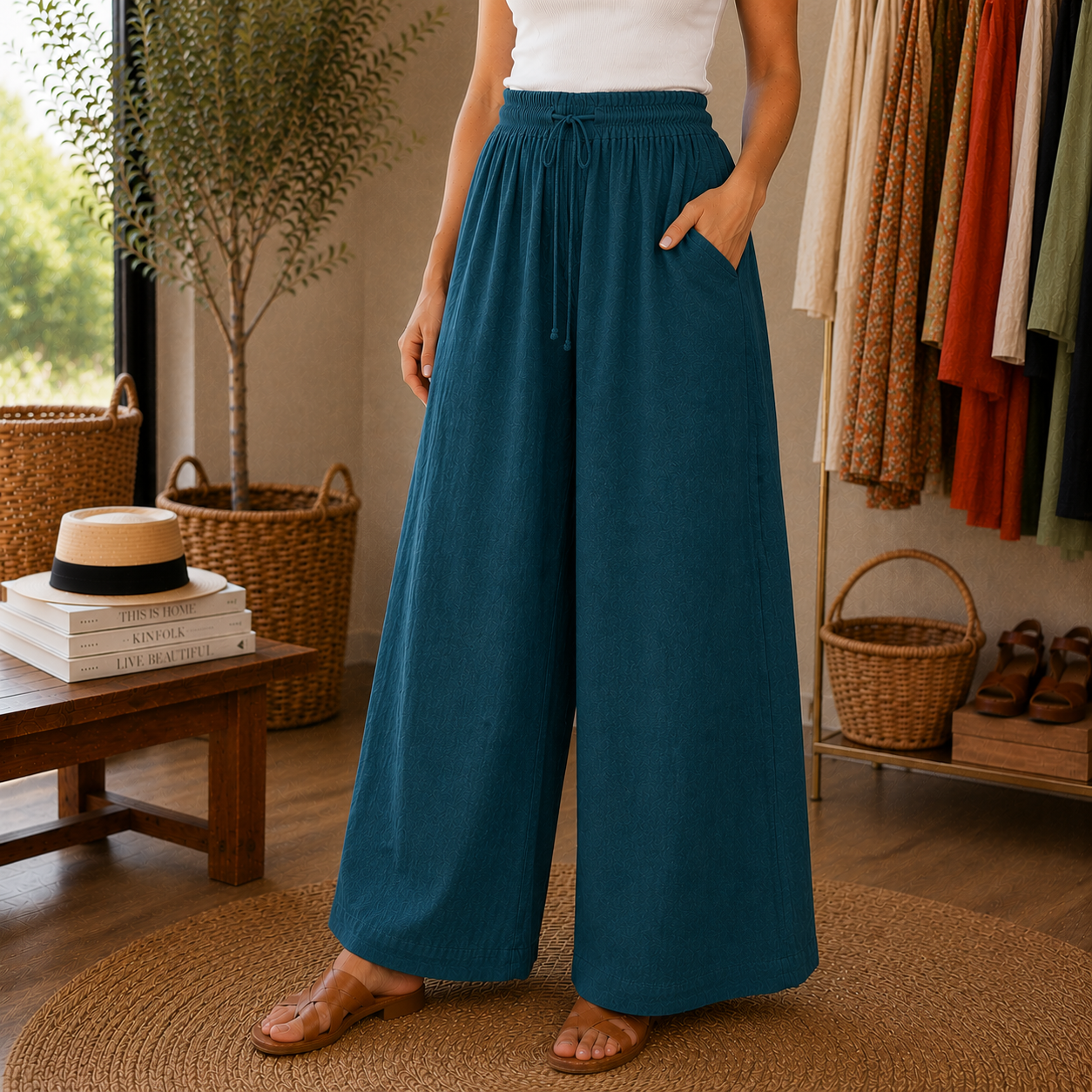 Pantalon droit Léo