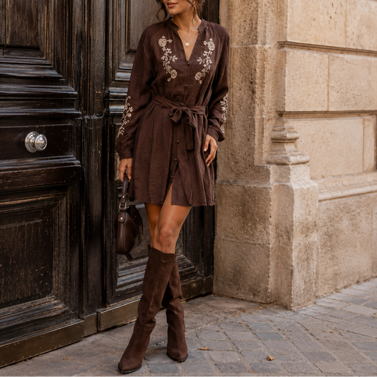 Robe Maelle brodée