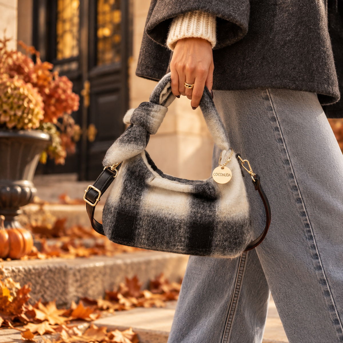 Sac à carreaux