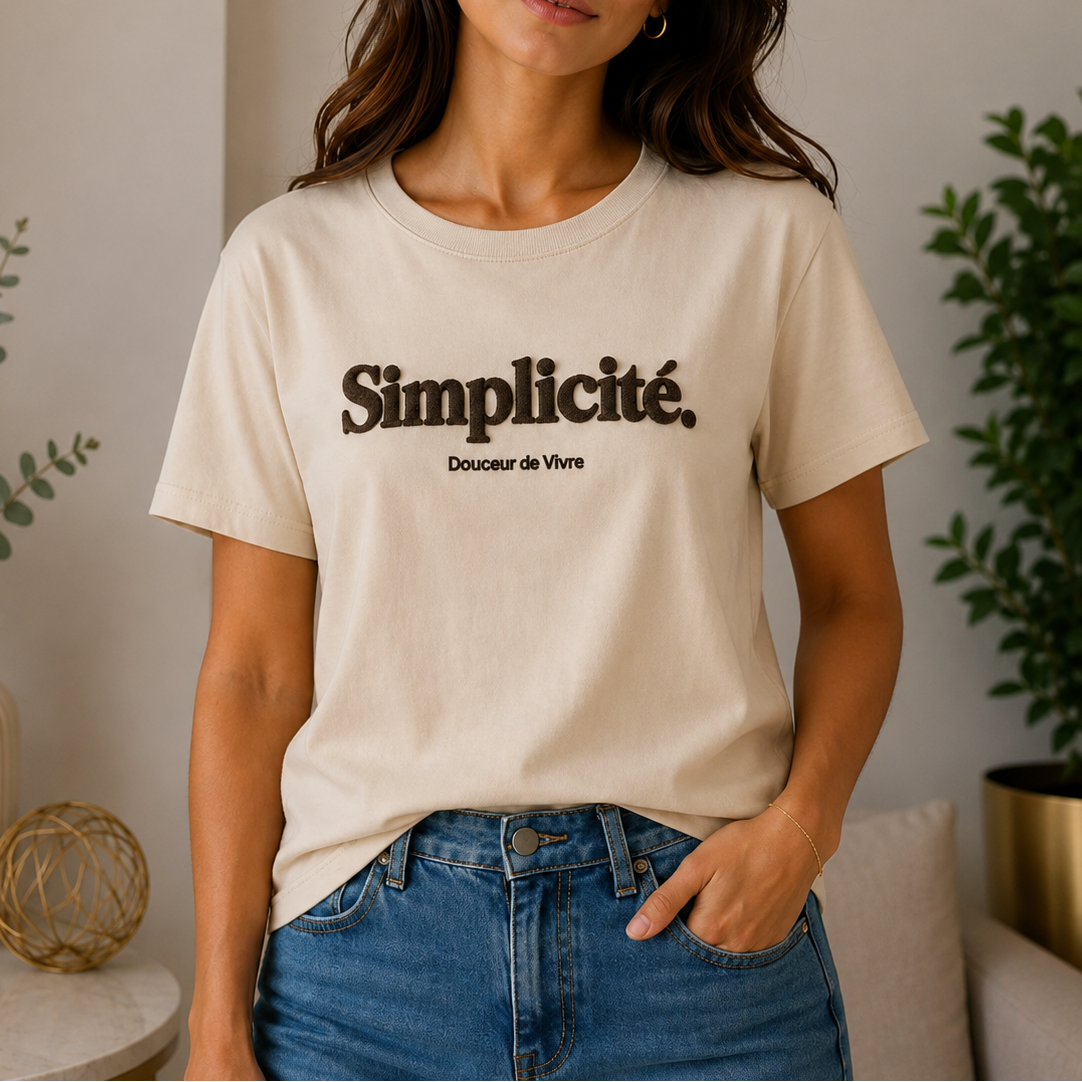 T-shirt iconic / simplicité