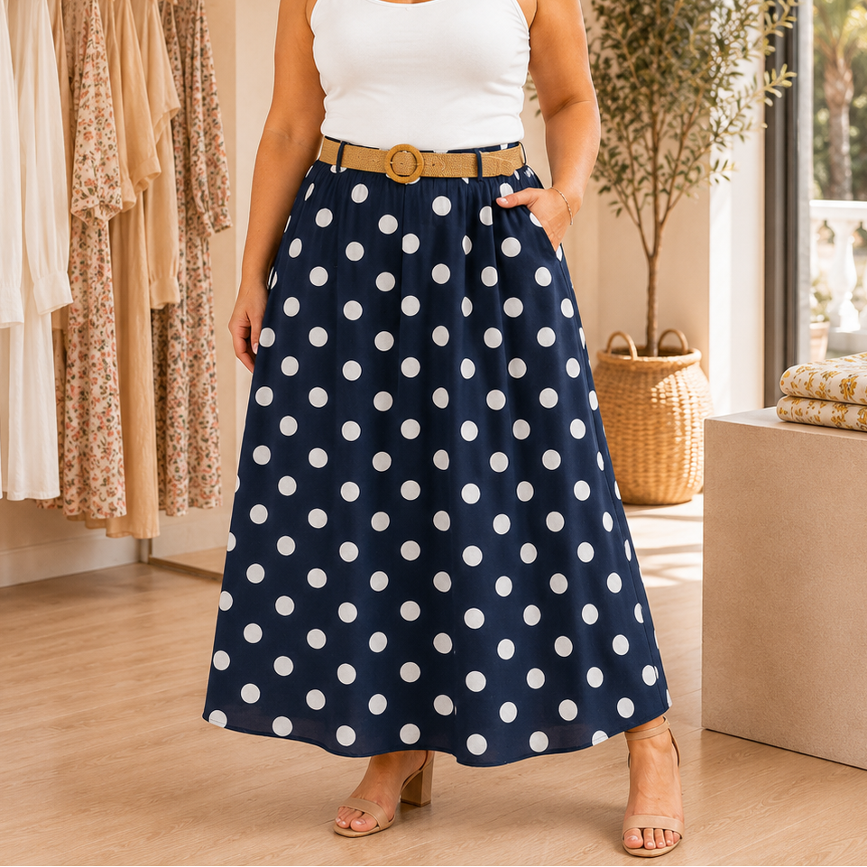 Jupe à pois Gisèle