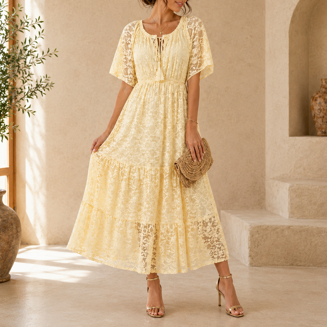 Robe dentelles Denise