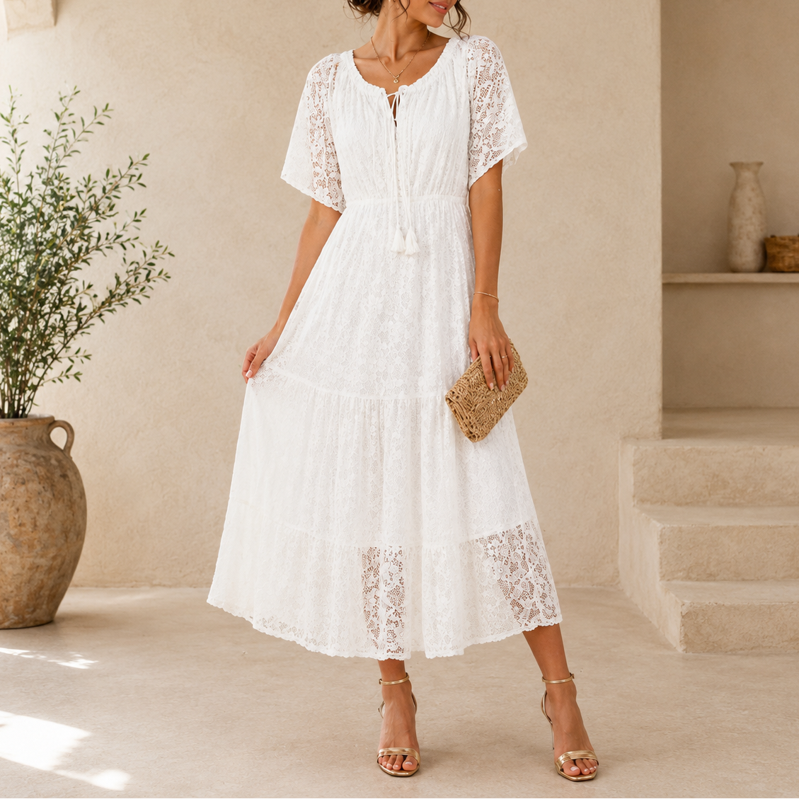 Robe dentelles Denise