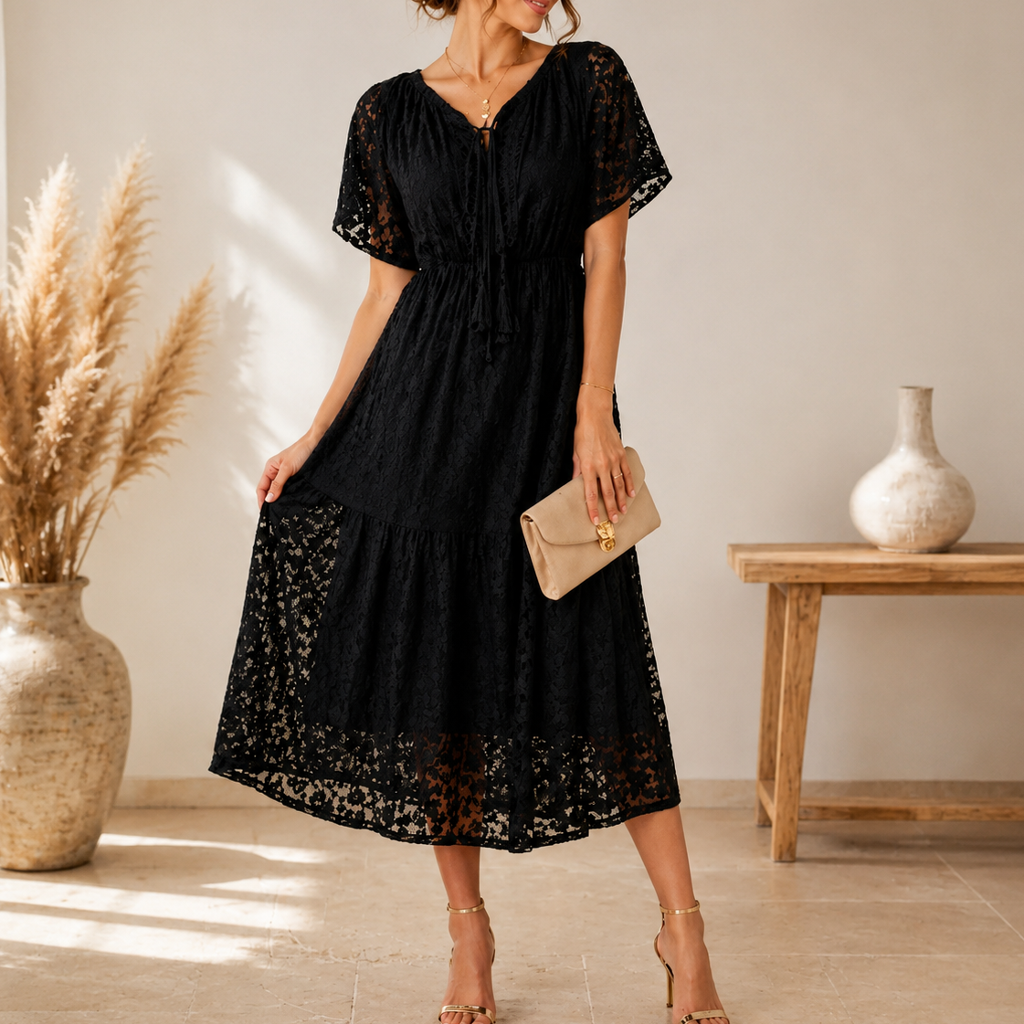 Robe dentelles Denise
