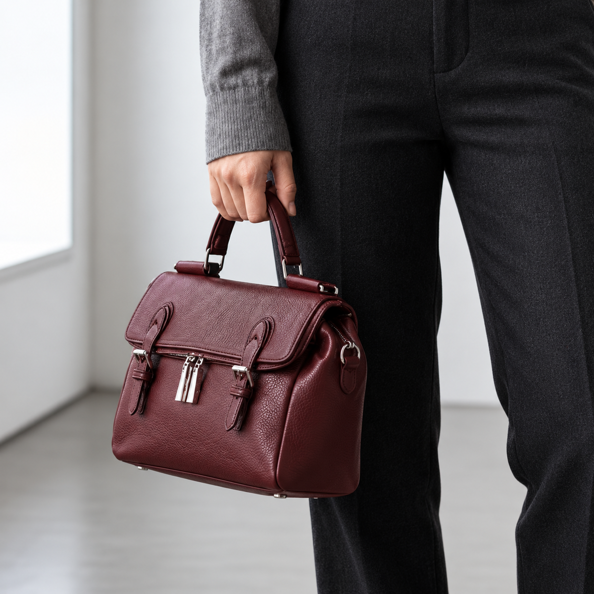 Sac cartable rétro