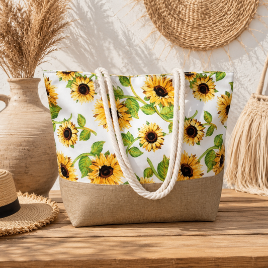 Sac en tissu et corde