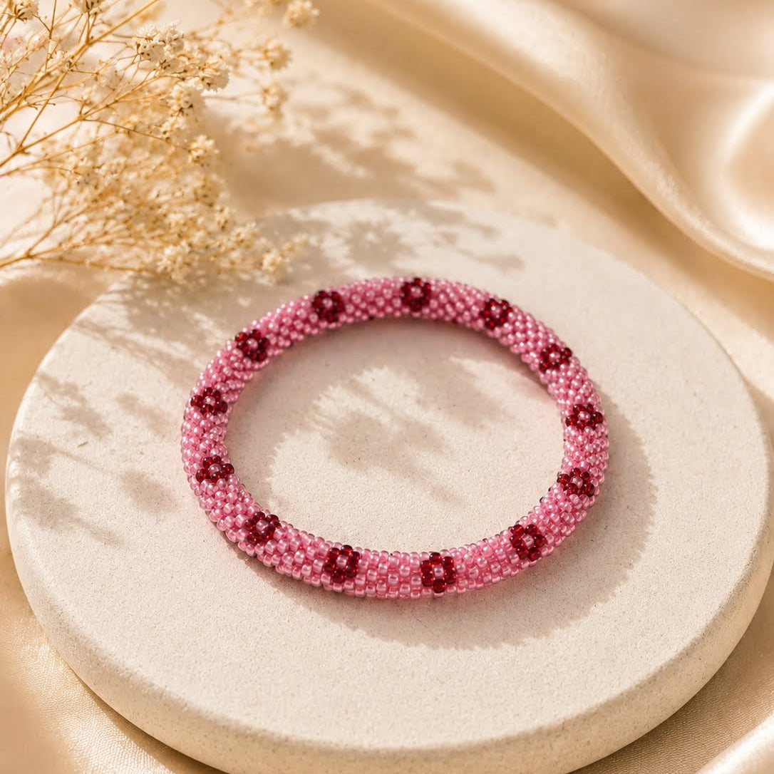 Bracelet perles bohème