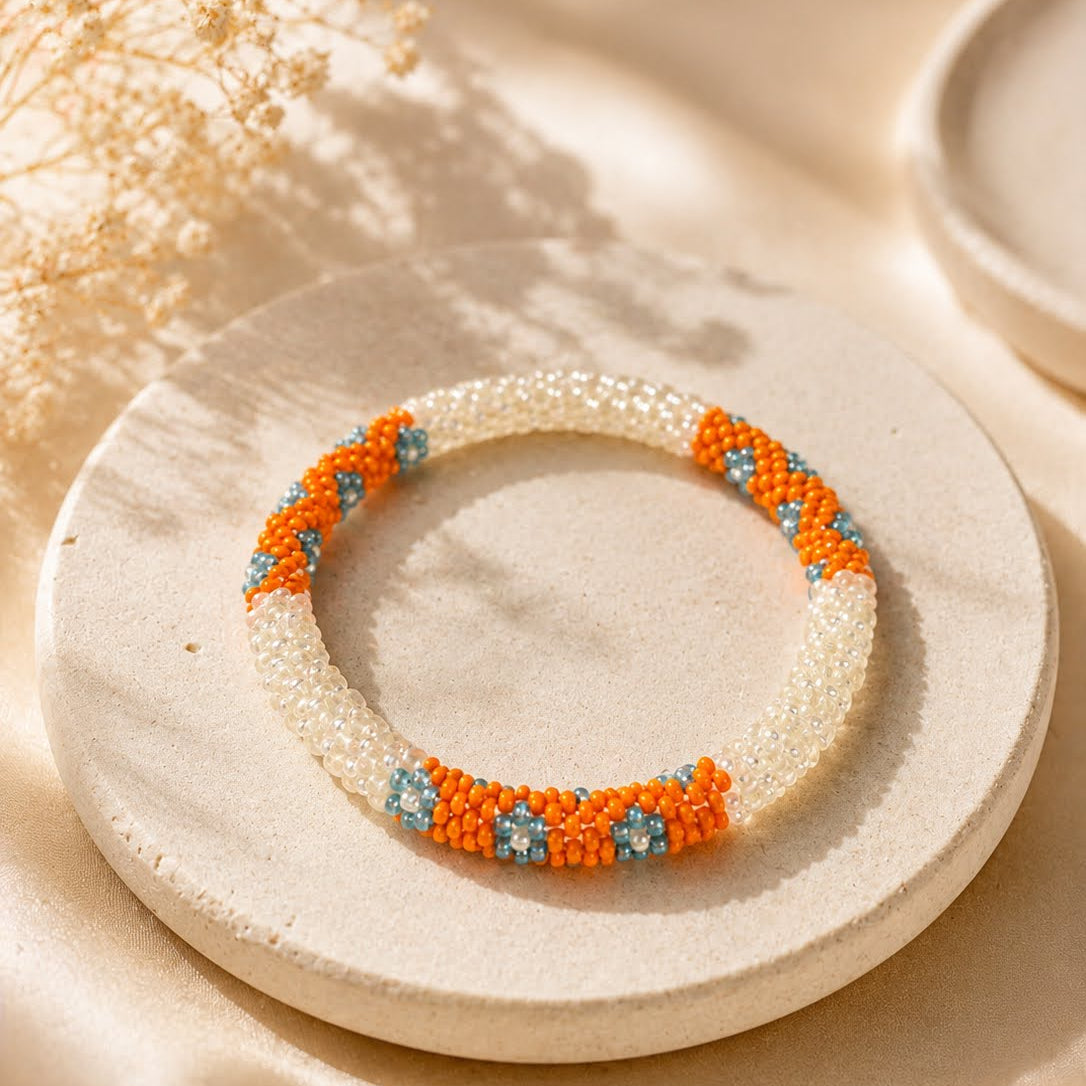 Bracelet perles bohème